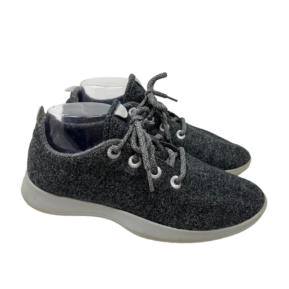 AllBirds Womens Wool Runners Sneakers‎ Gray Size 10 Lace Up Causal Shoes.